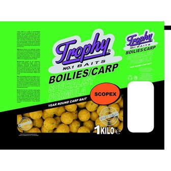 Trophy Bait Boilies 1kg/20mm Scopex