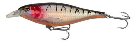 LFT Mega Shad 13cm. 45gr. F. / Silver Tiger Red Spot (0&gt;1,00mtr.)