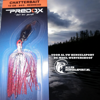 Predox Chatterbait Redhead 18gr #5/0