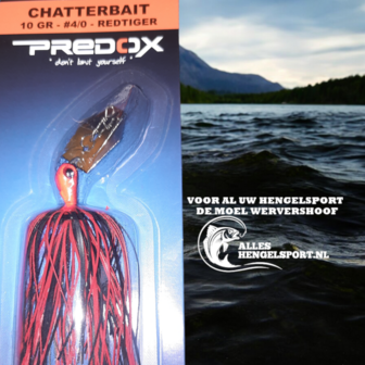 Predox Chatterbait Redtiger 18gr #5/0