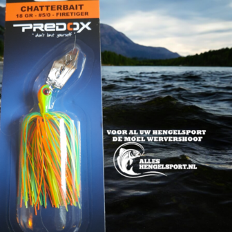 Predox Chatterbait Firetiger 18gr #5/0