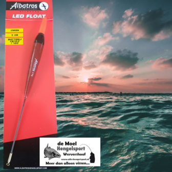 Albatros Led Float Owen 2gr batterij dobber