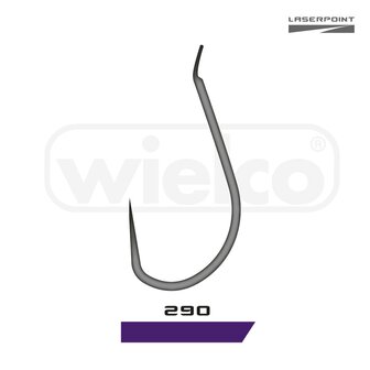 Wielco Laser Point 290N Commercial Micro Barbed Hooks 10pcs