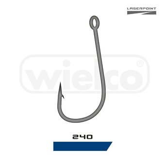 Wielco Laser Point 240BN Eyed Allround Hooks 10pcs