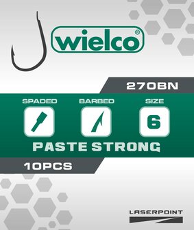 Wielco Laser Point 270BN Paste Strong Hooks 10pcs