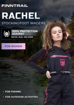 Finntrail Rachel Ghraphite 1520 dames waadpak xxs