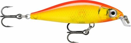 Rapala X-LICHT MINNOW Gold Fluroscent Red