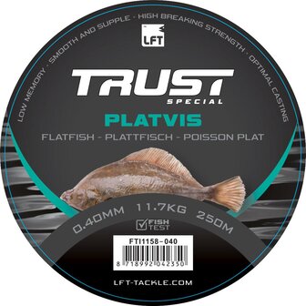 LFT Trust Special Platvis 250mtr. 0,40mm. 11,7kg.