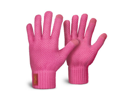 Delphin handschoenen roze queen qnity