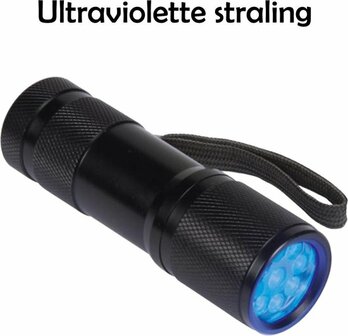 Camp Life Camping Gear 12 Led UV Torch zaklamp