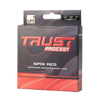 LFT Trust ProCast Spin Red 300mtr. 0,18mm. 3,16kg