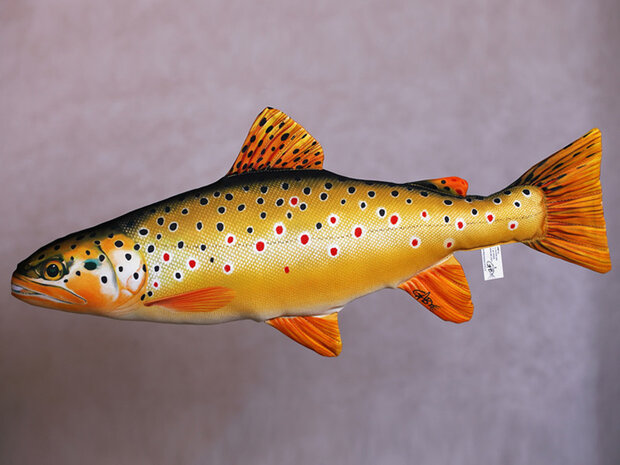 Gaby - Visknuffel Bruine forel 62 cm