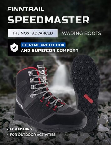 5228 SPEEDMASTER NEW WADING BOOTS GRAPHITE 39 T/M 47